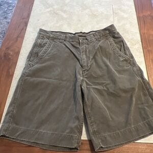 Tommy Bahama Men's‎ Sz 32 Gray Silk Cotton Shorts 8" Inseam